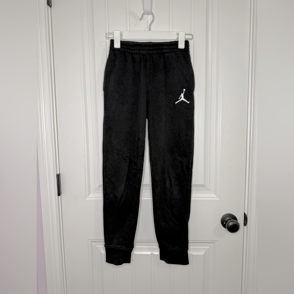 Jordan Kids Black Joggers - Youth Size M 10-12
